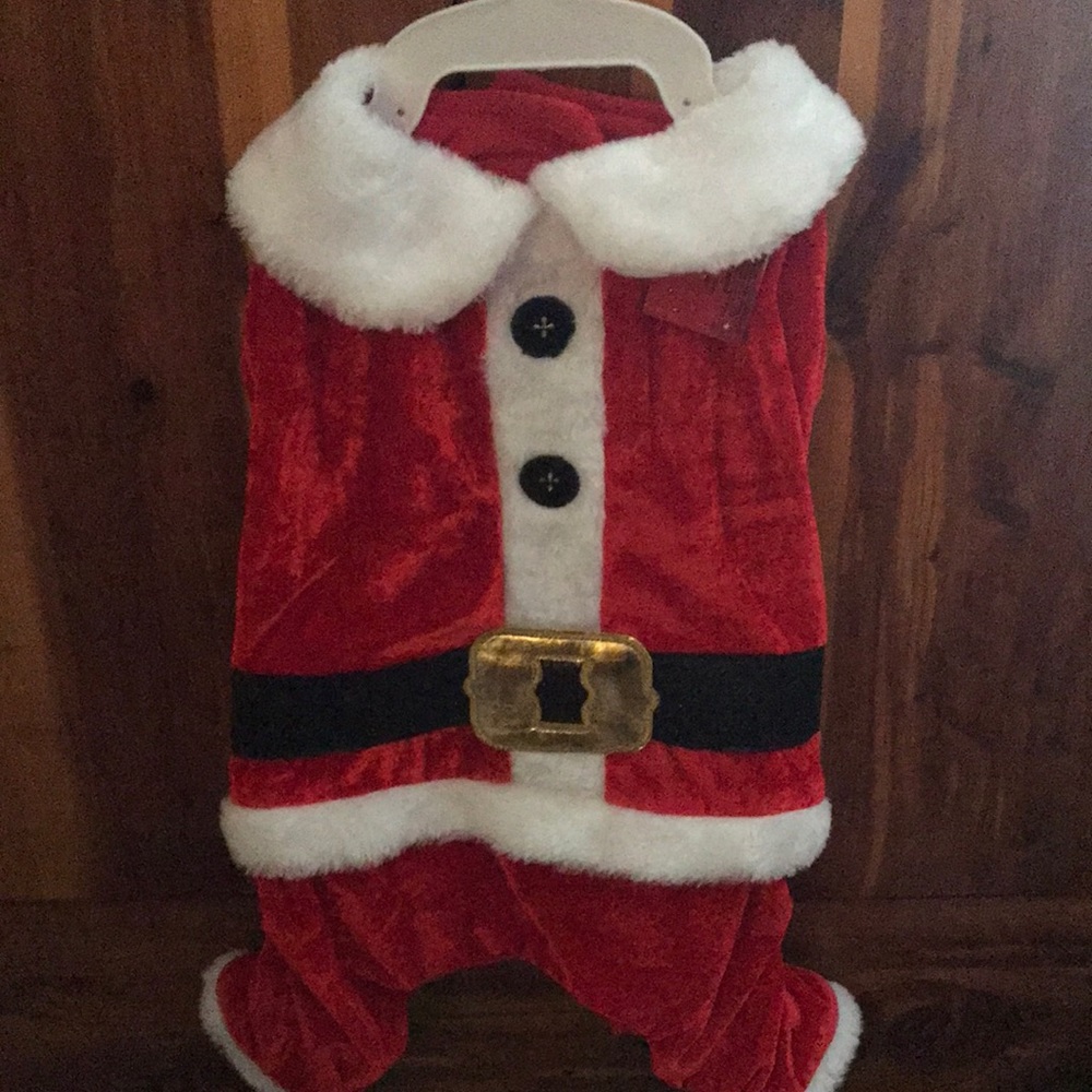 Santa pet coat